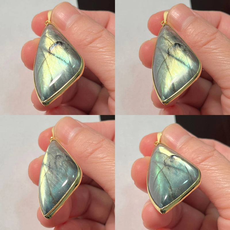 Labradorite pendentif