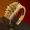 Bague géométrique