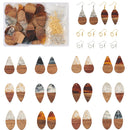 Résine boucle d'oreille