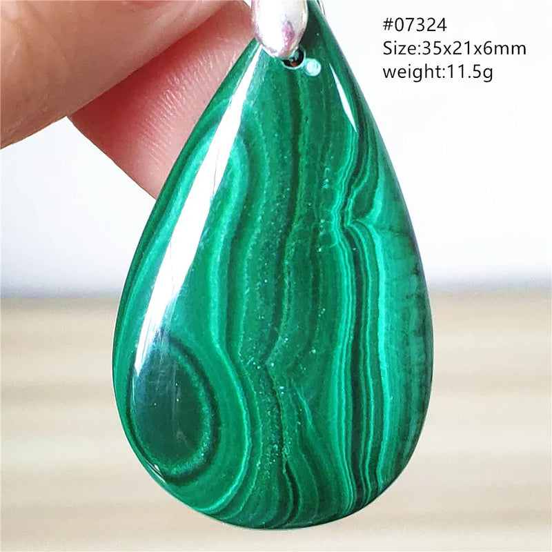 Malachite pendentif