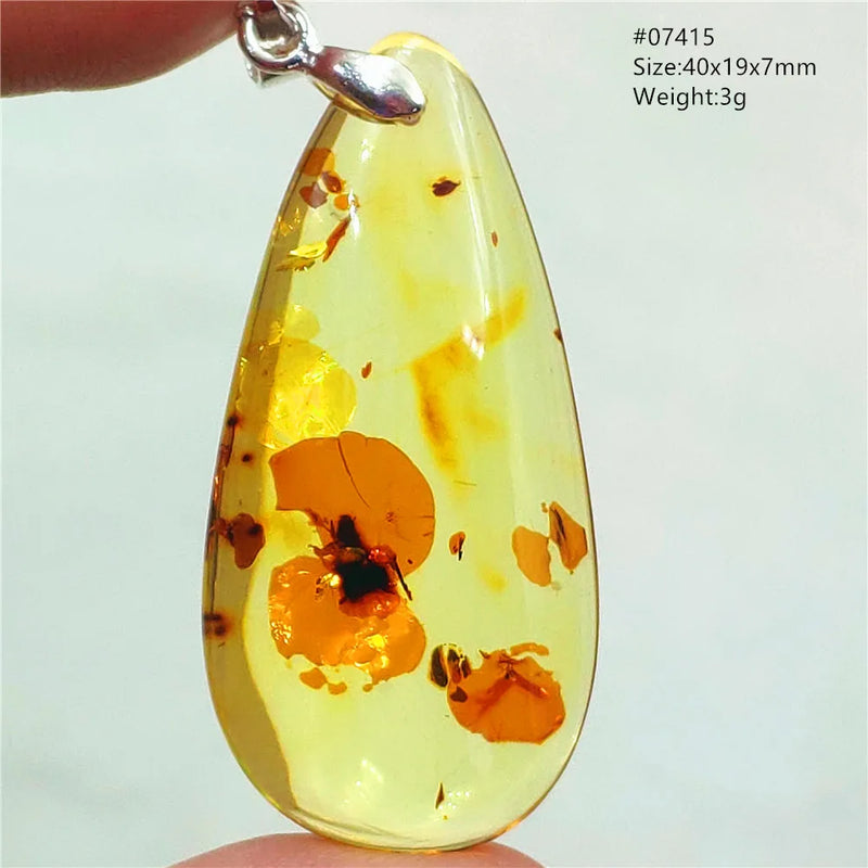 Pendentif ambre