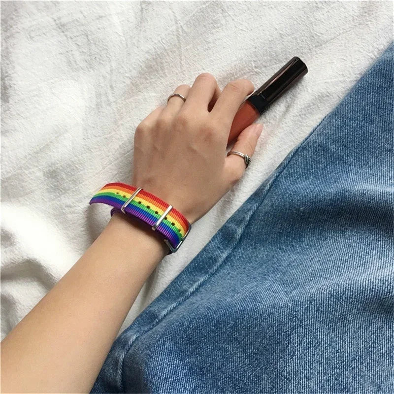 Bracelet arc en ciel