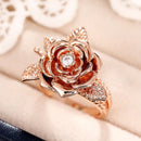 Bague femme rose