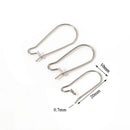 Crochet boucle d oreille acier inoxydable