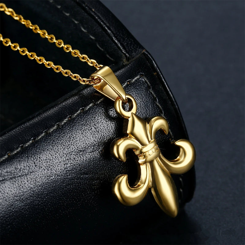 Pendentif fleur de lys