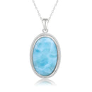 collier larimar argent
