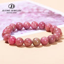 Bracelet en rhodochrosite