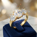 Bague argent avec grosse pierre