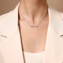 Collier argent original femme