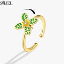 Bague marguerite argent