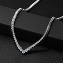 Collier tennis femme