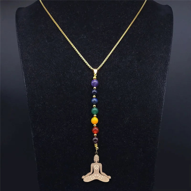 Collier 7 chakras