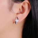 Boucle d'oreille opale d'Ethiopie