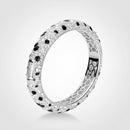 Bracelet zircon synthétique Leopard