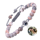 Bracelet avec photo a l'interieur