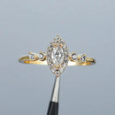 Bague art deco or