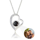 Pendentif photo coeur