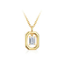 Collier argent femme pierre
