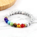Bracelet pierre naturelle 7 chakras