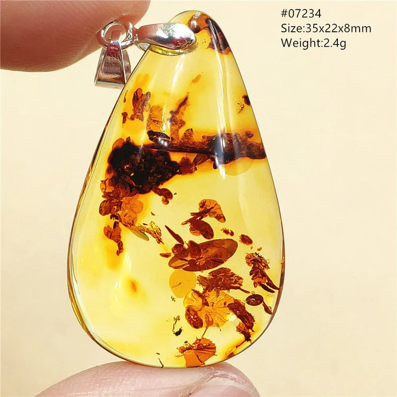 Pendentif ambre