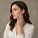 Bague de fiancaille moissanite