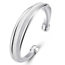 Bracelet argent femme grosse maille