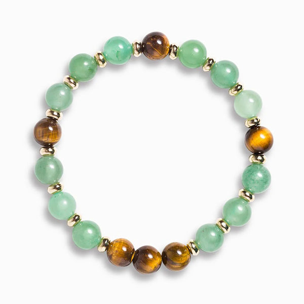 Bracelet aventurine verte