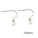 Crochet boucle d oreille acier inoxydable
