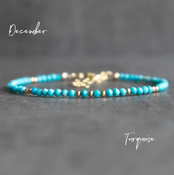 Bracelet en turquoise véritable