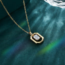 Collier argent femme pierre