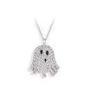 Collier fantôme argent