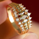 Bague géométrique