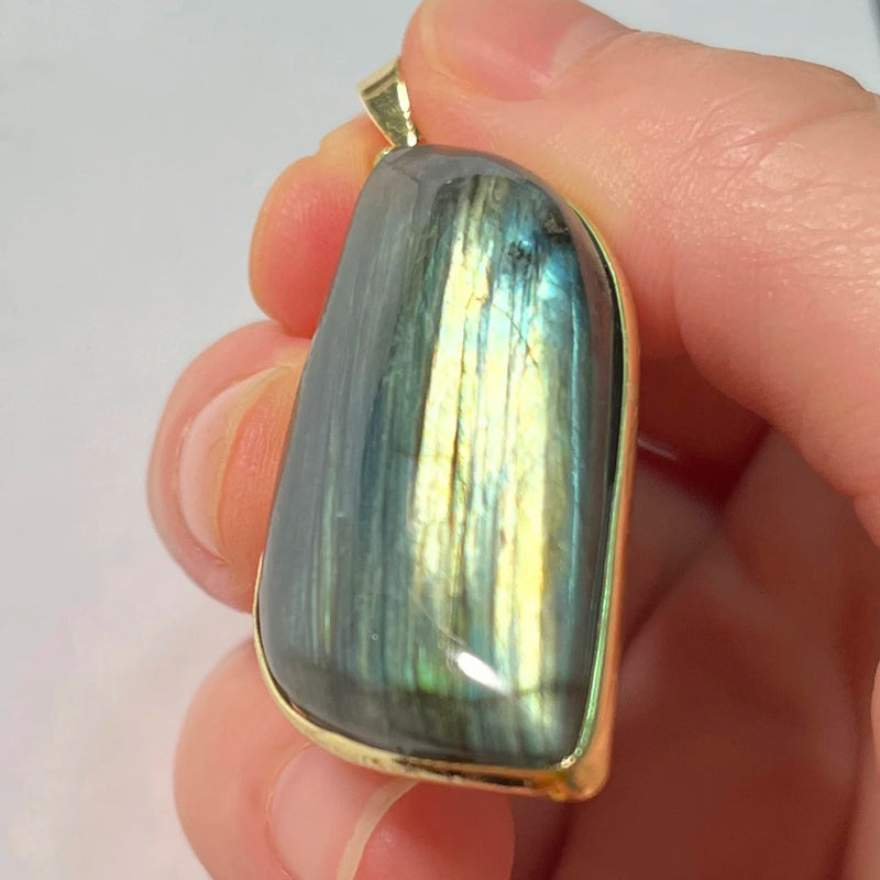 Labradorite pendentif