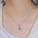 Larimar pendentif 925
