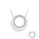 Collier rond en argent