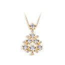 Collier sapin de noel