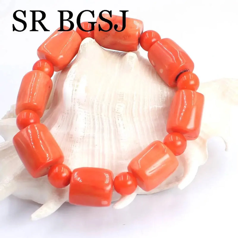 Bracelet corail homme