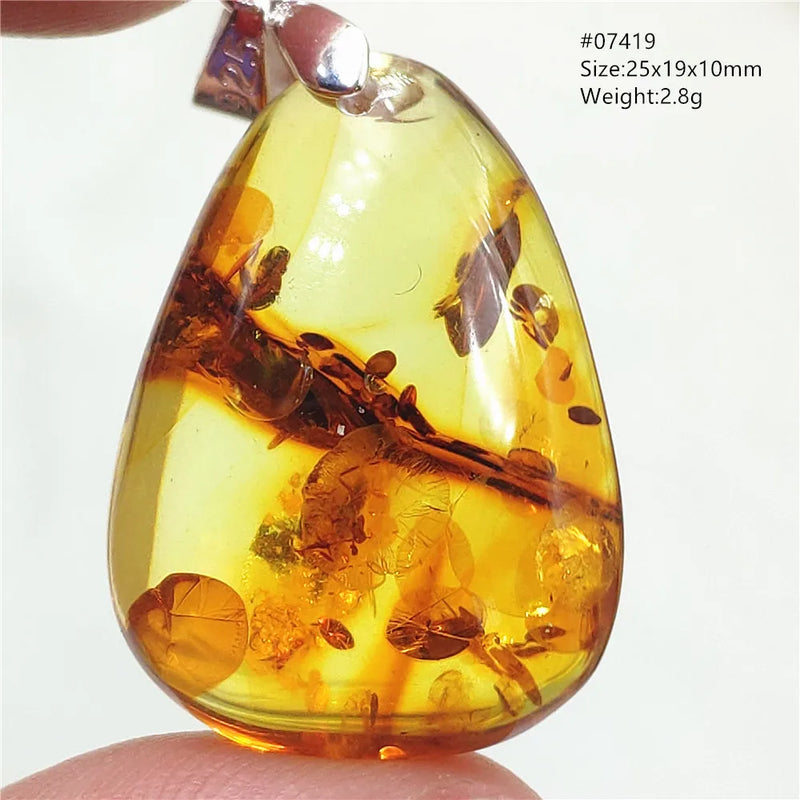 Pendentif ambre