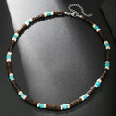 Collier homme surfeur