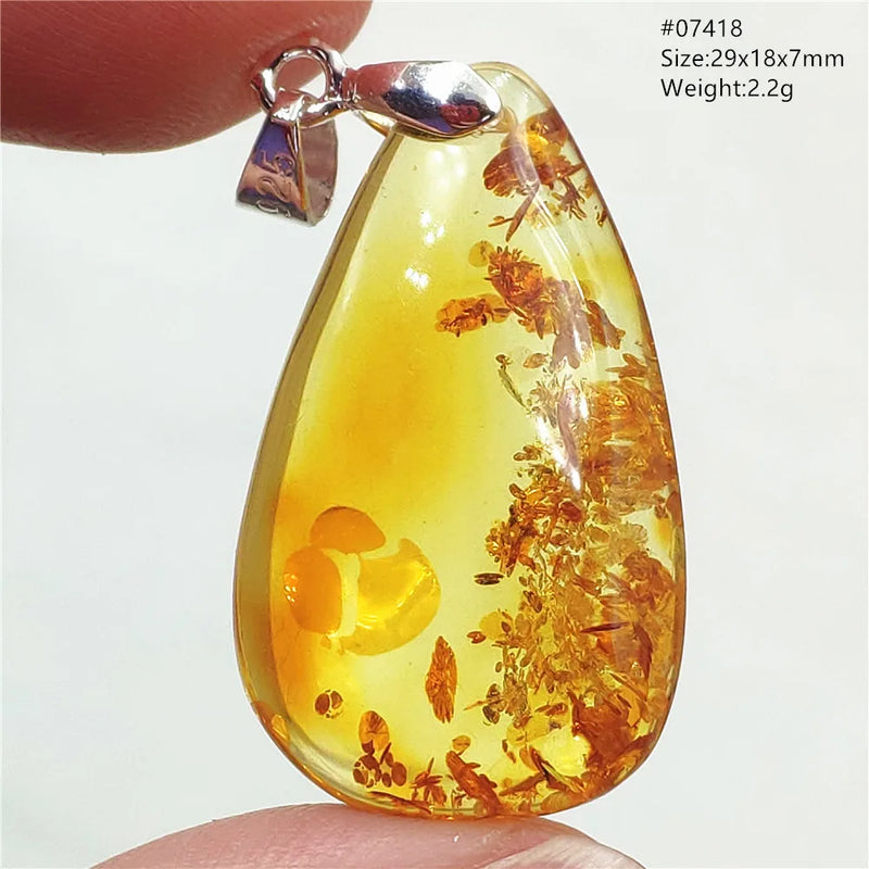 Pendentif ambre