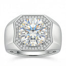 Bague tank argent