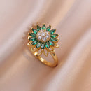 Bague marguerite vintage