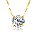 Collier diamant moissanite