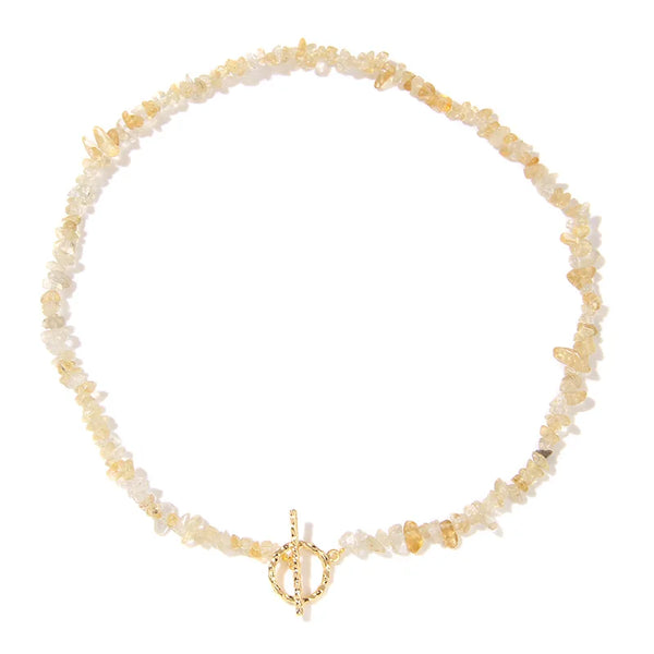 Collier citrine