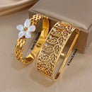 Bracelet poignet dorée