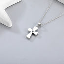Pendentif larimar croix