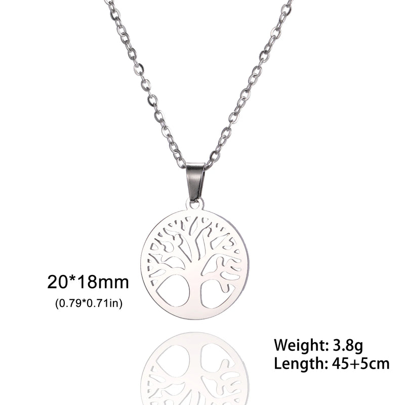 Arbre de vie pendentif argent