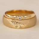 Ensemble bague dorée