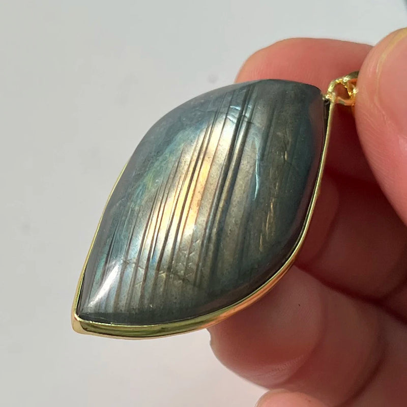 Labradorite pendentif