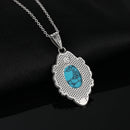 Pendentif turquoise
